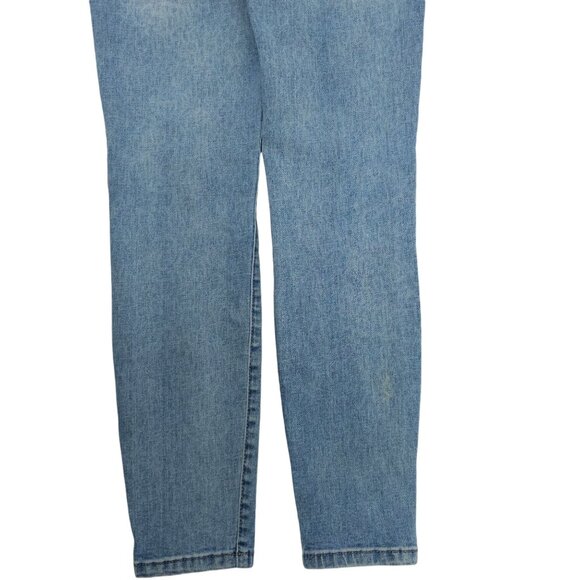Kut From The Kloth Ankle Skinny Distressed Jeans Womens Size 6 Denim Light Wash - Picture 12 of 12